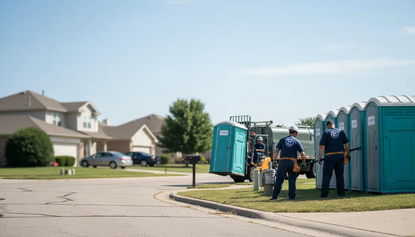 Porta Potty Rental in Dill City, OK near me